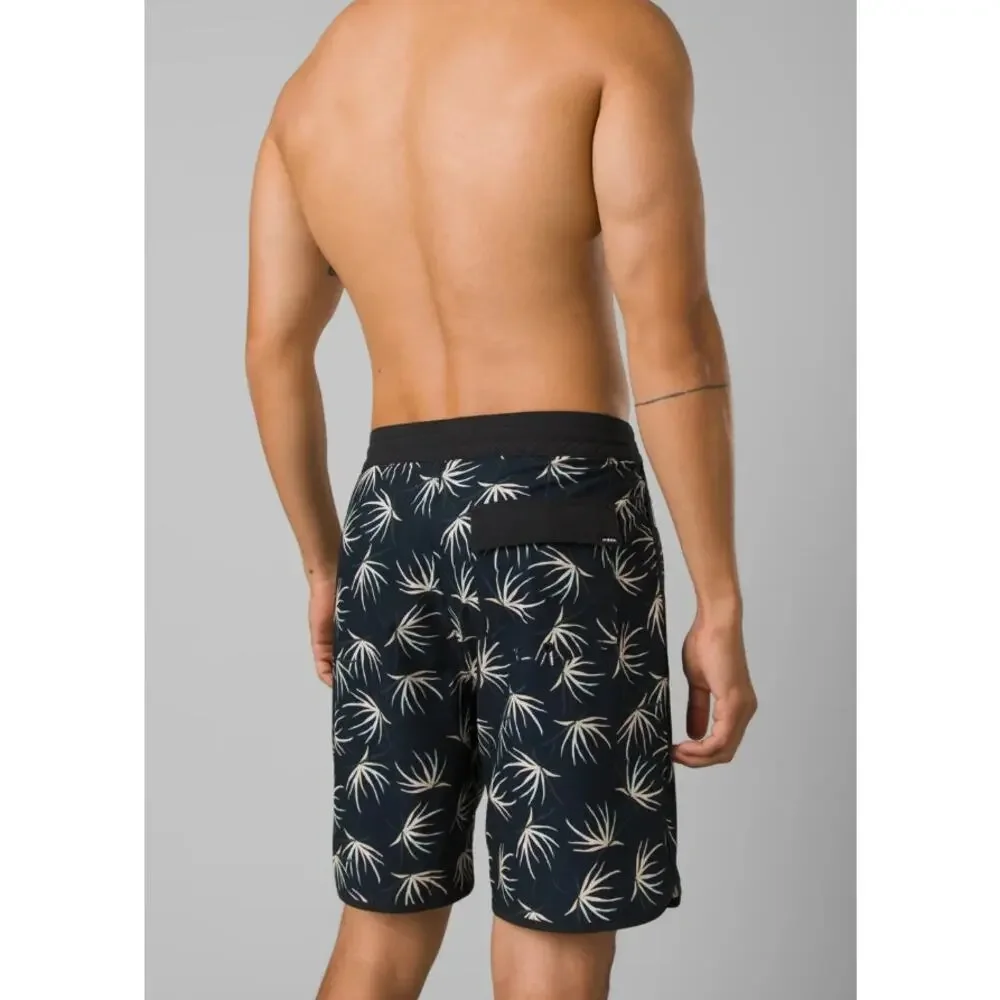 PRANA Men's Vintage Boardshort XS Size 28 Black Bloom 6